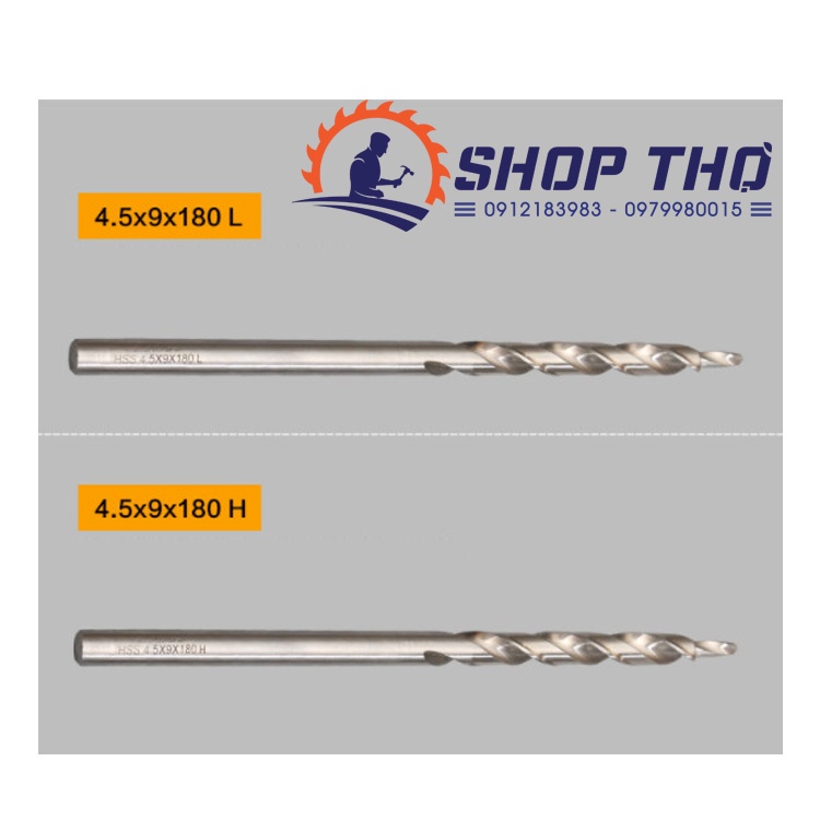 Mũi khoan chéo Wnew 9mm chất lượng cao