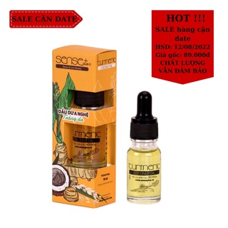 DẦU DỪA DƯỠNG TRẮNG DA TURMERIC SENSE PLUS 10ML (SALES XẢ HÀNG CẬN DATE)