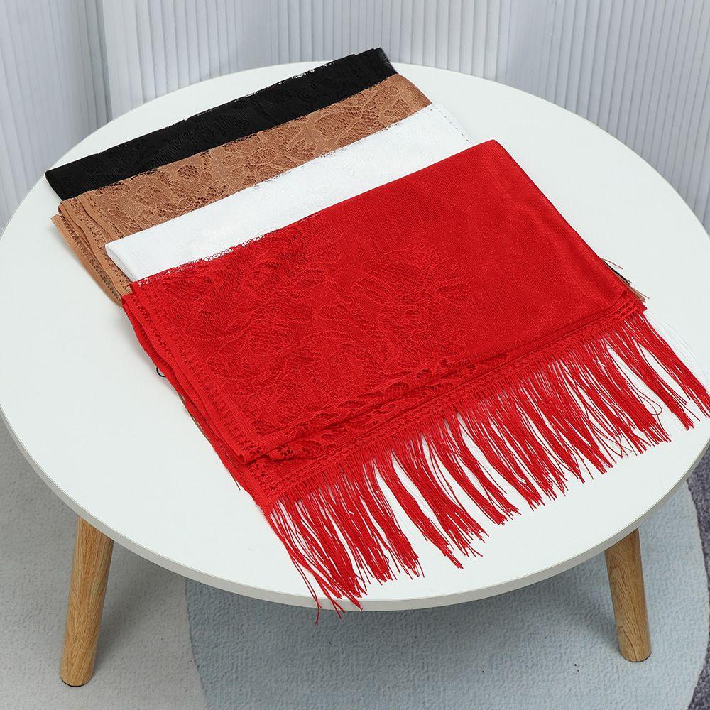 Khăn Choàng Ren Hoa Trang Nhã Cho Nữ