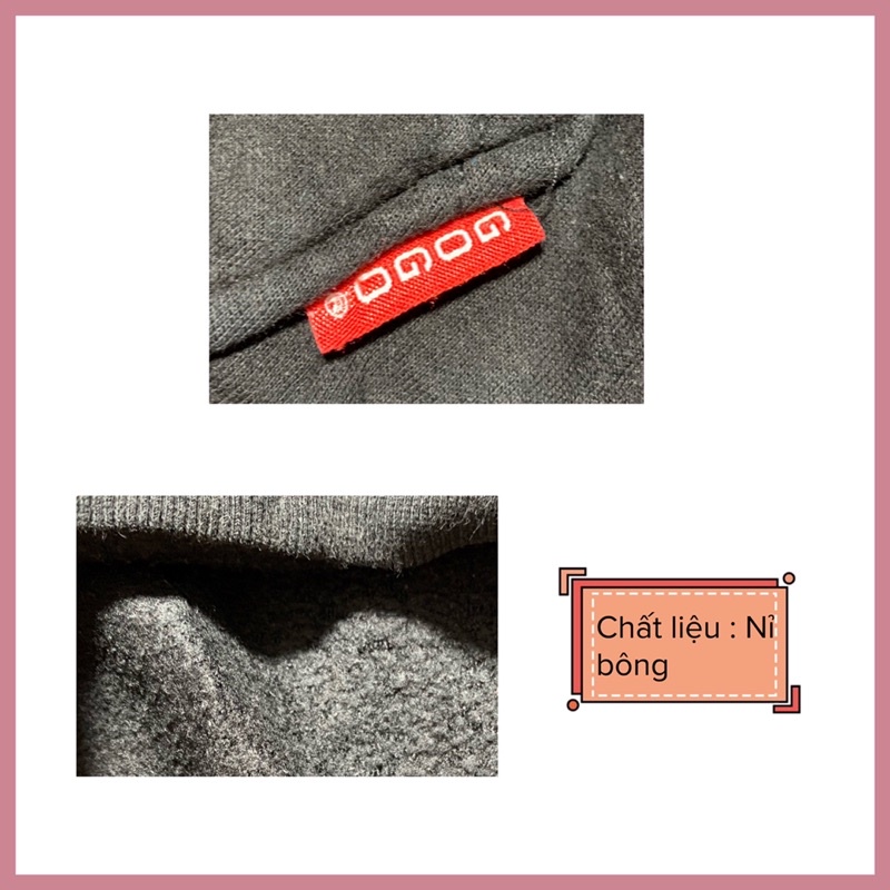 Áo hoodie 2hand tuyển loại 1 - Khabi Vintage