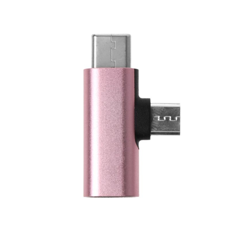 Dây cáp chuyển đổi cổng lightning sang type C + Micro USB cho điện thoại , máy tính bảng