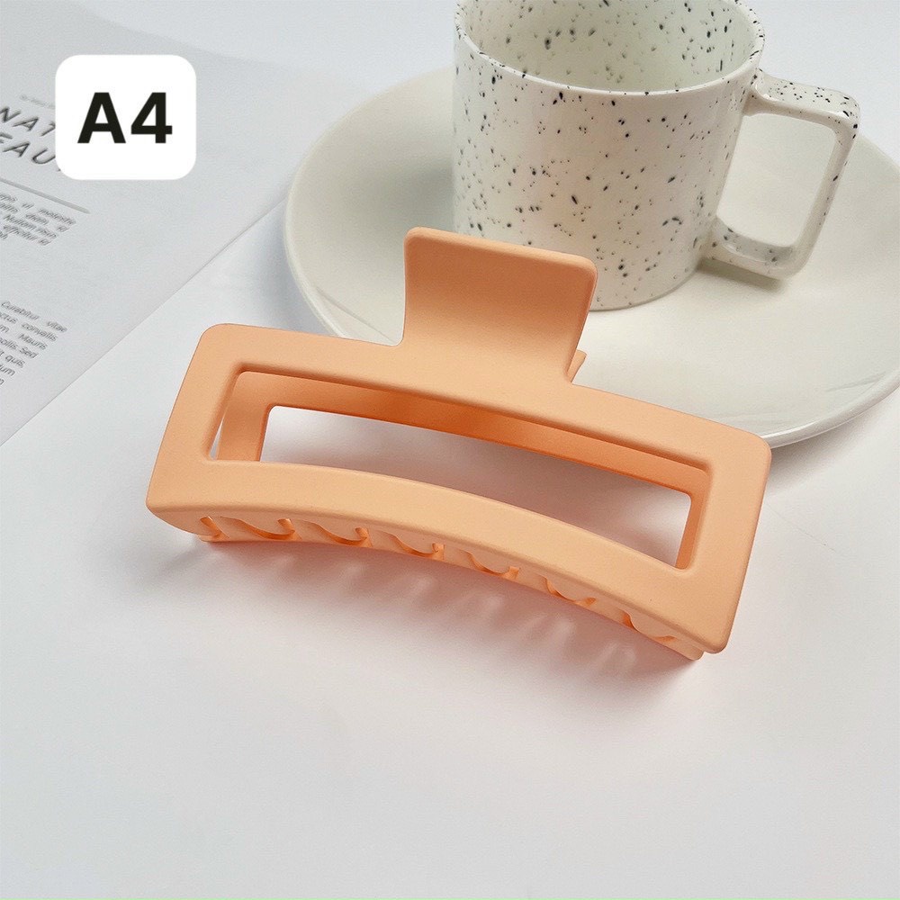 Kẹp tóc, kẹp tóc nhựa, càng cua nhựa nhám loại to chống gãy VFG444