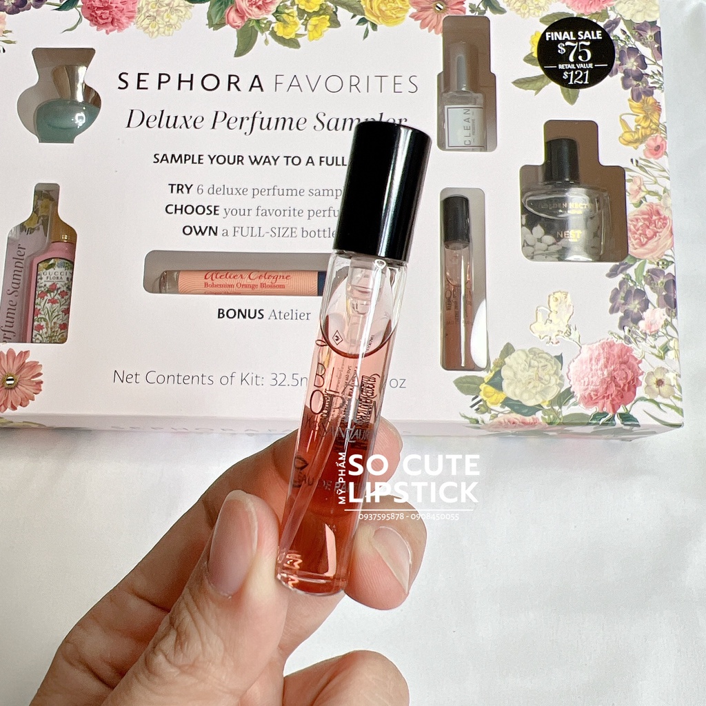 Set Nước Hoa Sephora Favorites Deluxe Perfume Sampler Set