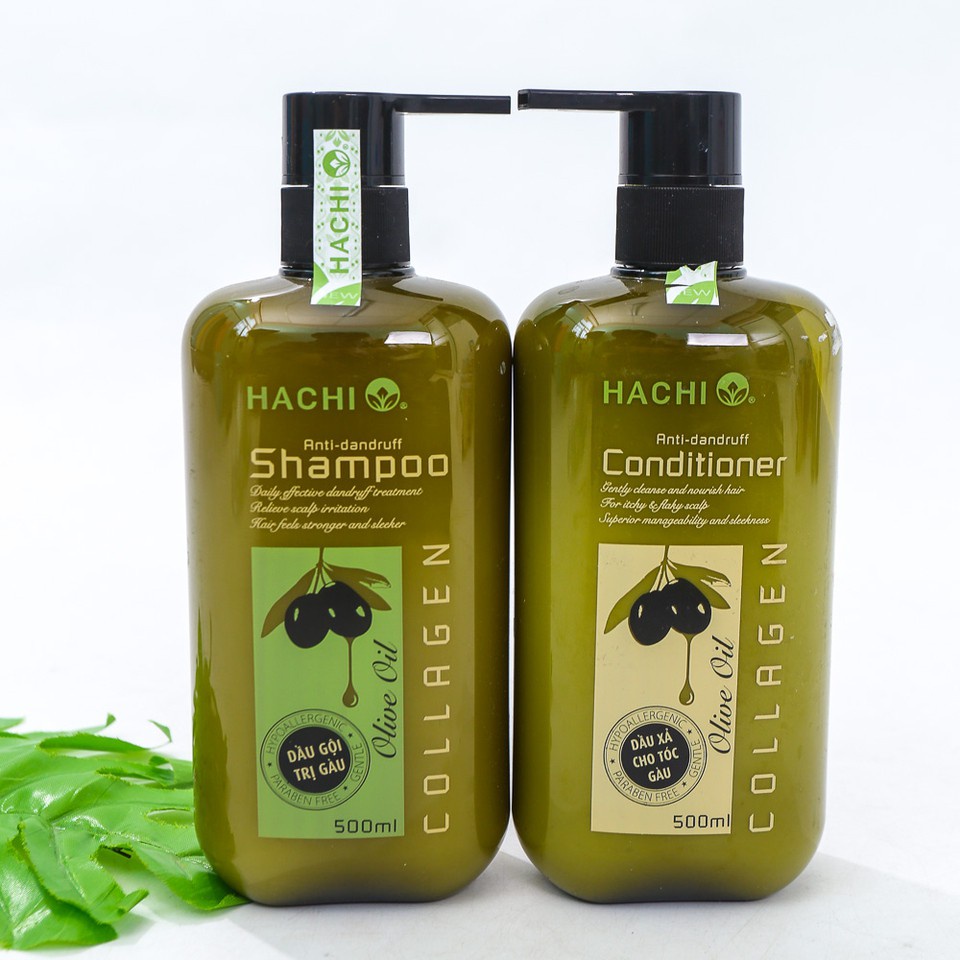 DẦU GỘI, Xả HACHI OLIVE DÀNH CHO TÓC GÀU GIÁ RẺ [Cam Kết CHÍNH HÃNG] Dầu gội ANTI-DANDRUFF oliu Chống Gầu Hiệu Quả