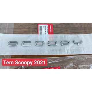 Tem chữ xe scoopy 2021 đến 2024