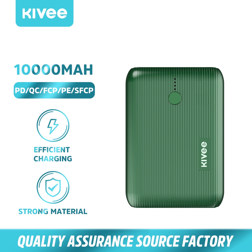 Sạc Dự Phòng KIVEE 10000mAh PD 22.5W sạc nhanh mini