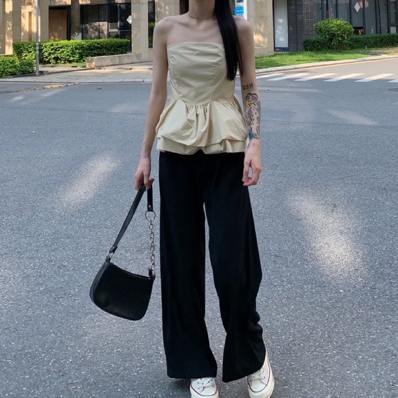 Áo cúp ngực lai bí siêu xinh