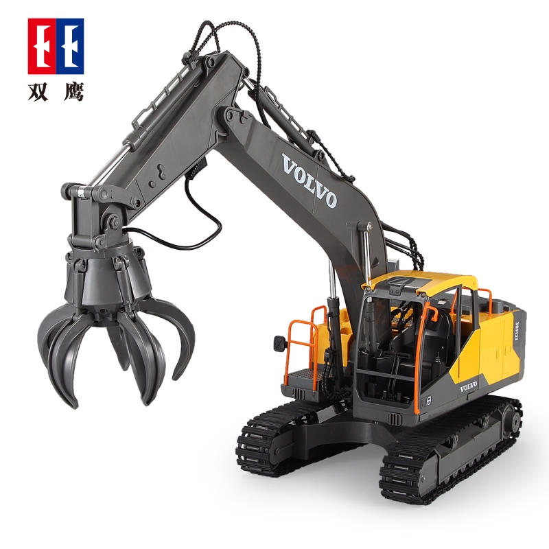 Bộ Đồ Chơi Máy Xúc Điều Khiển Từ Xa E568 1:16 3 Trong 1
