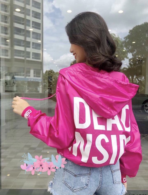 Áo khoác dù nữ DEAD INSIDE tay cánh dơi cực đẹp ảnh thật | BigBuy360 - bigbuy360.vn