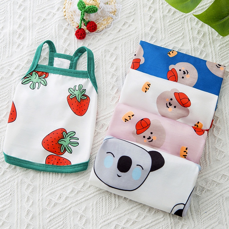 &lt;cutepethome&gt;Áo Thun Xuân Thu Cho Thú Cưng