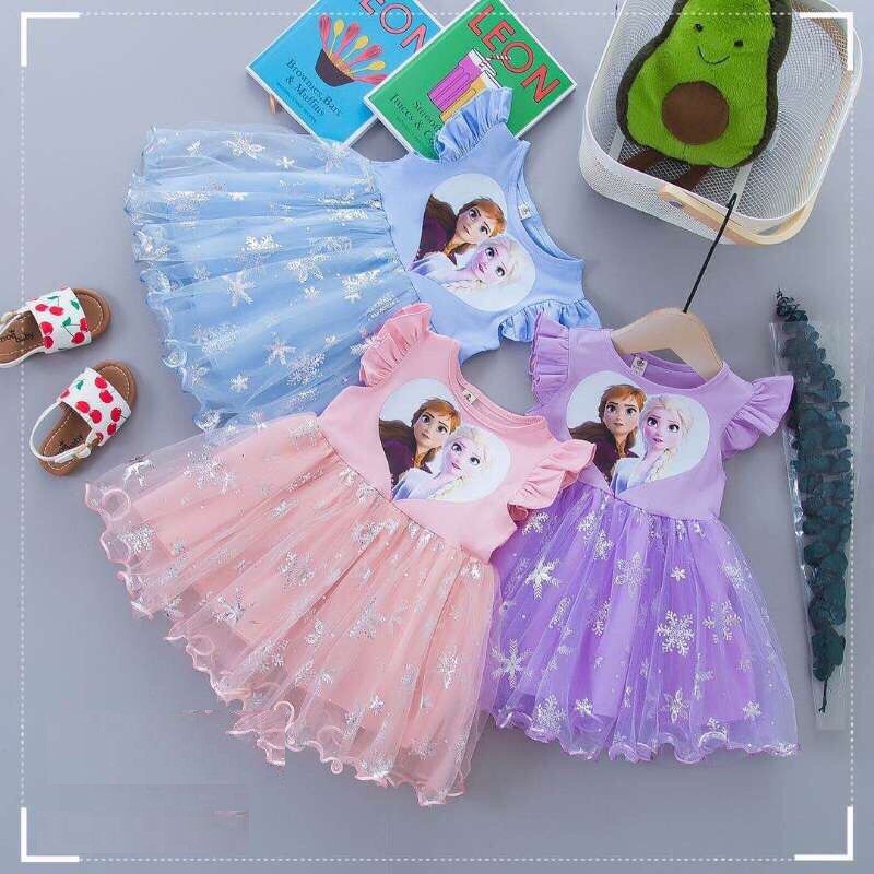 Đầm elsa bé gái 012381