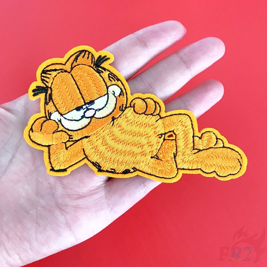 Hoạt Hình 1 Sticker Ủi Thêu Hình Mèo Garfield (Garfield - Series 02)