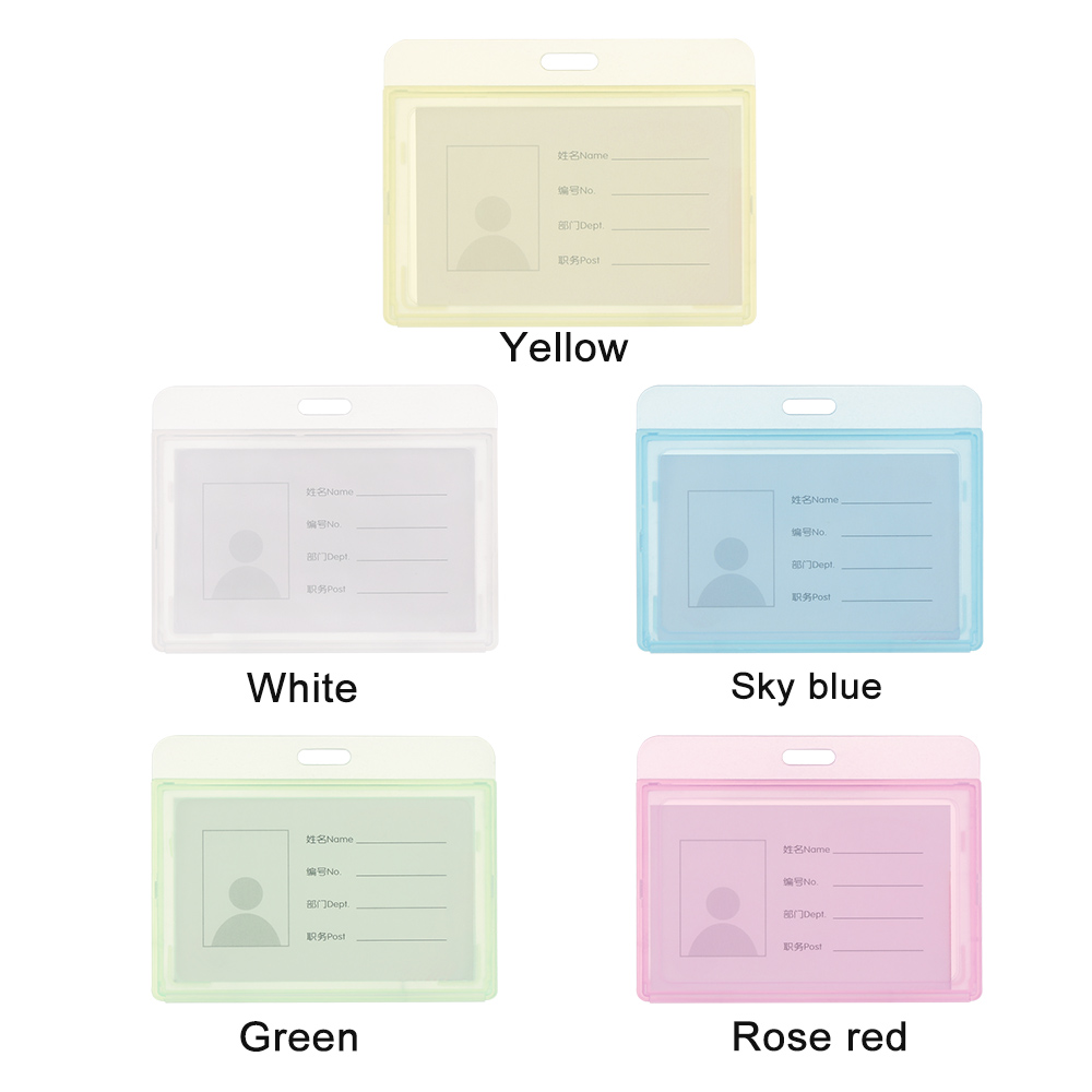 Bao đựng thẻ màu sắc trong suốt thời trang