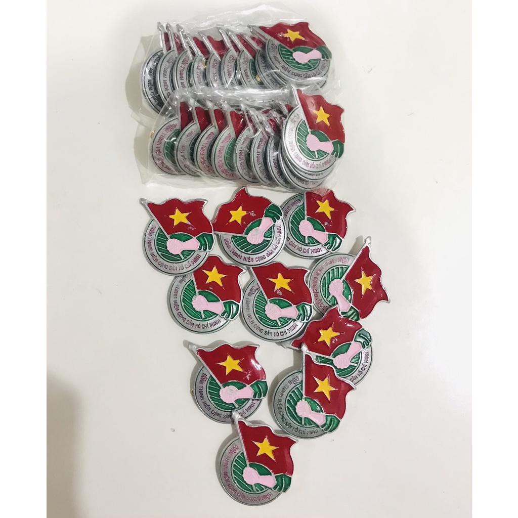 Combo 10 cái huy hiệu đoàn