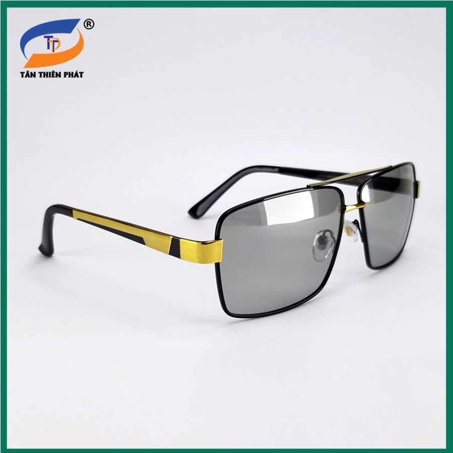 Kính mát nam đổi màu đi ngày và đêm 8031 - Tròng kính Polarized phân cực, chống nắng, chống UV - Mắt kiếng nam đi đêm