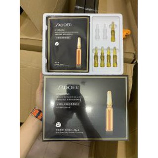 Set 10 miếng mặt nạ kèm 5 ống Serum Sadoer mới