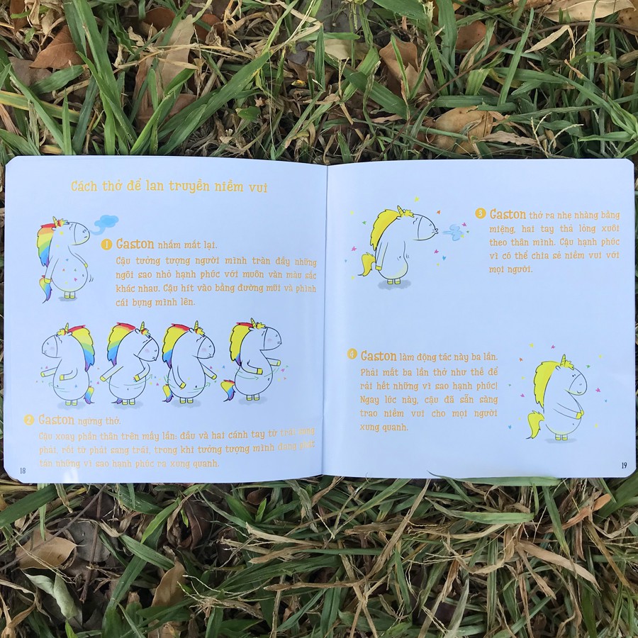 Sách - Ehon Thông Minh, Cảm Xúc - Những Cảm Xúc Của Gaston - Con Vui Sướng (3-8 tuổi)