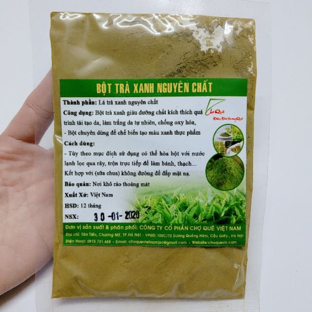 Bột tạo màu rau củ tự nhiên 50g Gấc, Khoai lang tím, Dành dành, Dền, Đậu biếc, Cà rốt, Bí đỏ, Lá gai, Bồ ngót, Khúc