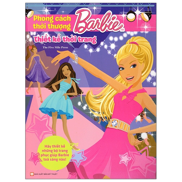 Sách Barbie Thiết Kế Thời Trang - Phong Cách Thời Thượng