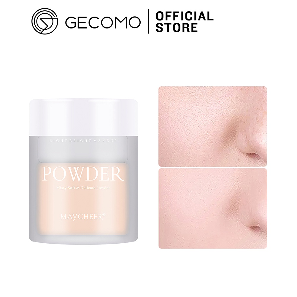Gecomo (Hàng Mới Về) Phấn Phủ Dạng Bột Mật Ong Mềm Mịn Lâu Trôi Kiềm Dầu Trang Điểm Tự Nhiên | BigBuy360 - bigbuy360.vn