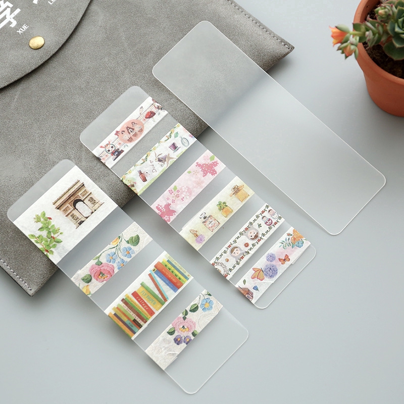 Băng keo dùng để đánh dấu trang sách cỡ 15mm X 5mm tiện dụng