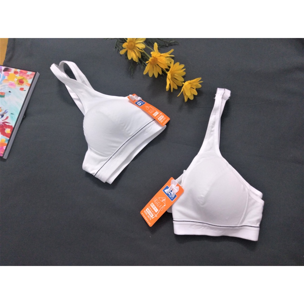 Áo bra, áo ngực không gọng nữ cotton cao cấp mút mỏng thoải mái dành cho học sinh. Hàng loại 1