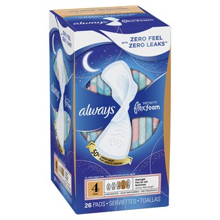 Băng vệ sinh ban đêm có cánh Always Infinity - 26 miếng