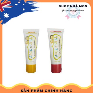 Kem đánh răng nuốt được Jack N Jill cho bé từ 6m+