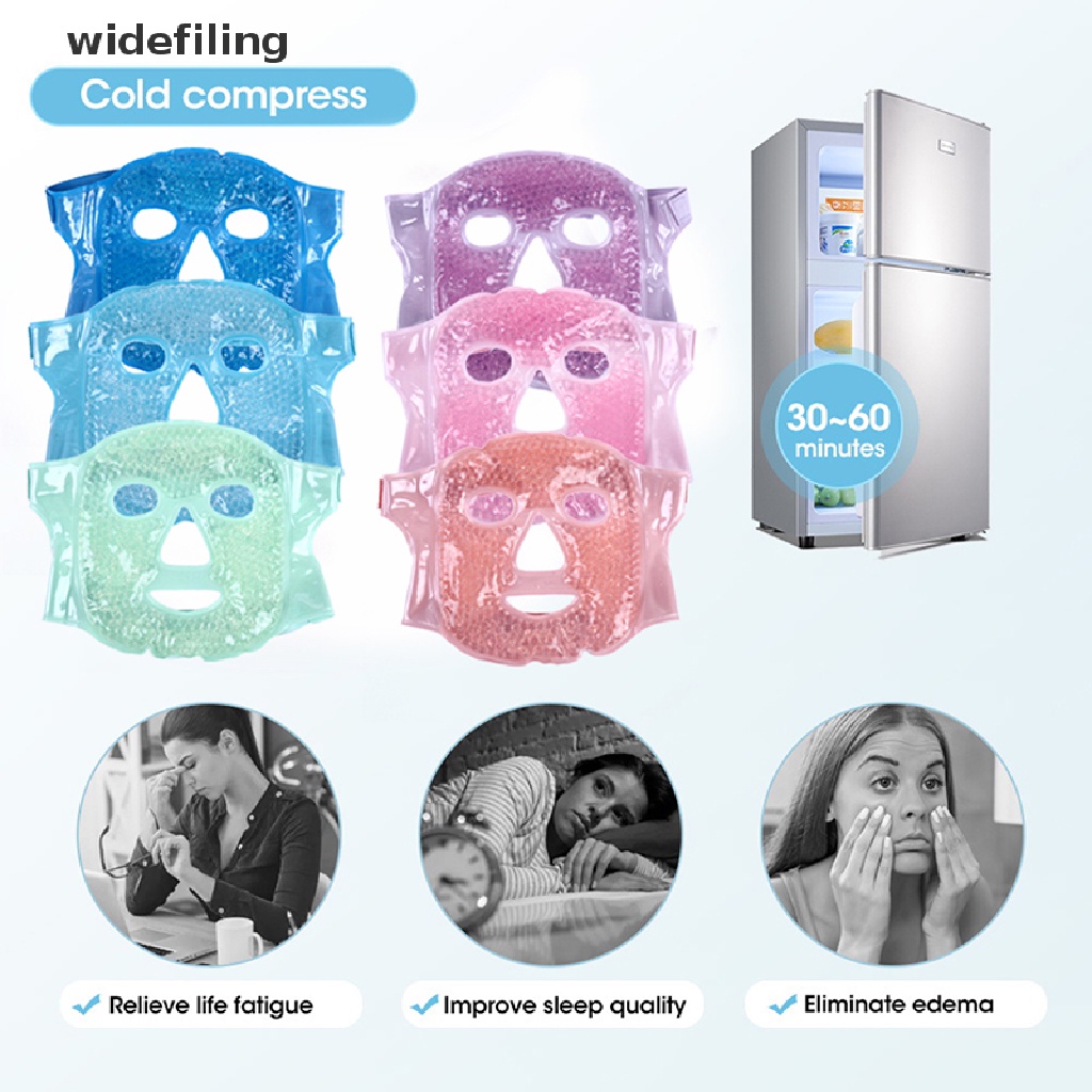 Mặt Nạ Gel Lạnh Chống Nếp Nhăn Giảm Mệt Mỏi Làm Săn Chắc Da