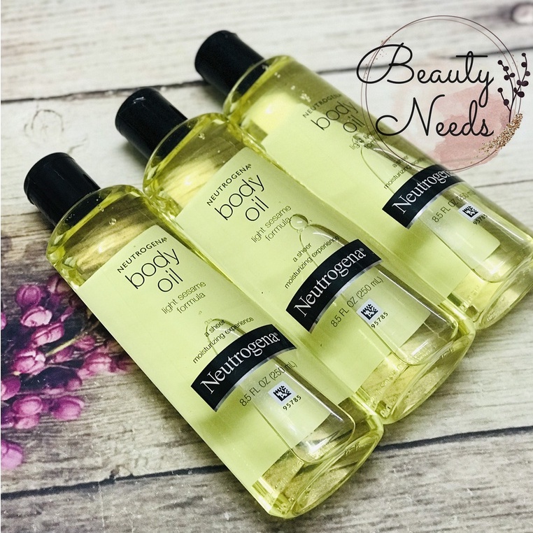 Dầu dưỡng thể Neutrogena Body Oil Light Sesame Formula