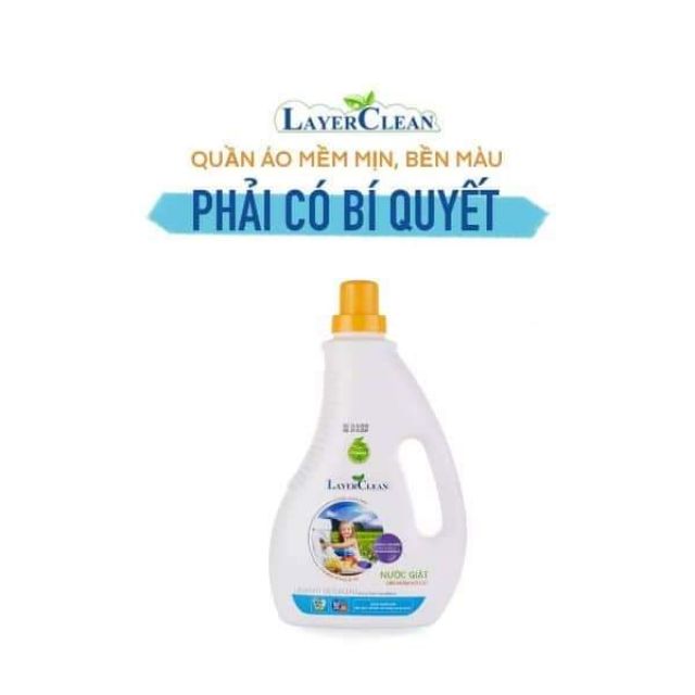 Nước giặt hữu cơ Layer Clean hương gió biển 2l