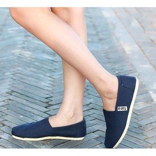 TARA - Giày Lười Xanh Navy Unisex