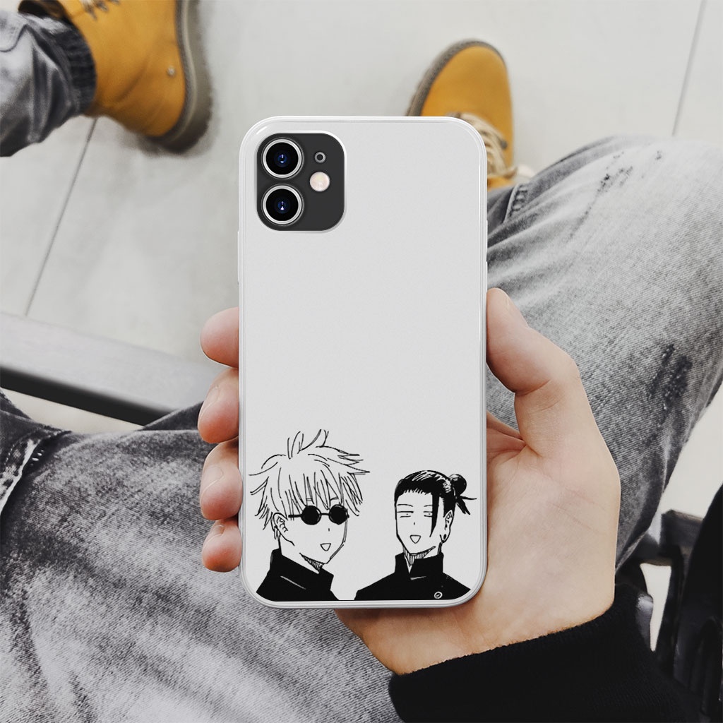 Ốp lưng gojo satoru và geto suguru cho iphone đủ dòng từ 6 - 13 MBW20220113