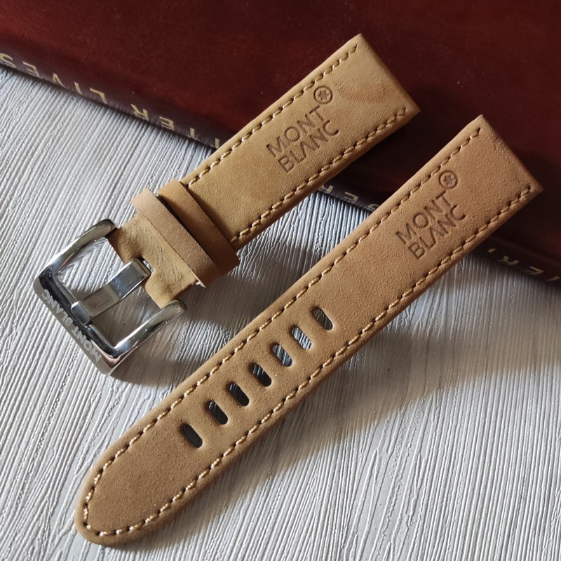 Dây Đồng Hồ Bằng Da Thô Montblanc 4810 Dành Cho Nam