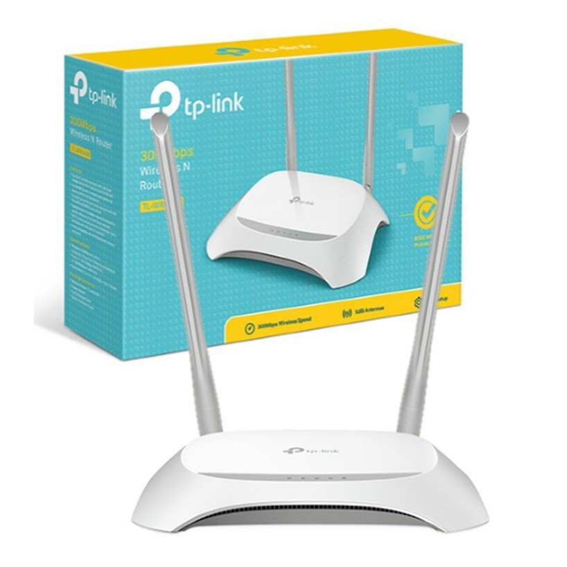 TỐC ĐỘ CAO-Bộ cục Modem Router Phát Sóng Wifi TPLINK 840N 300Mbps Chính Hãng | BigBuy360 - bigbuy360.vn