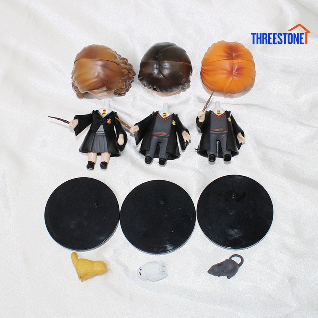 Set 3 Mô Hình Đồ Chơi Nhân Vật Trong Phim Harry Potter