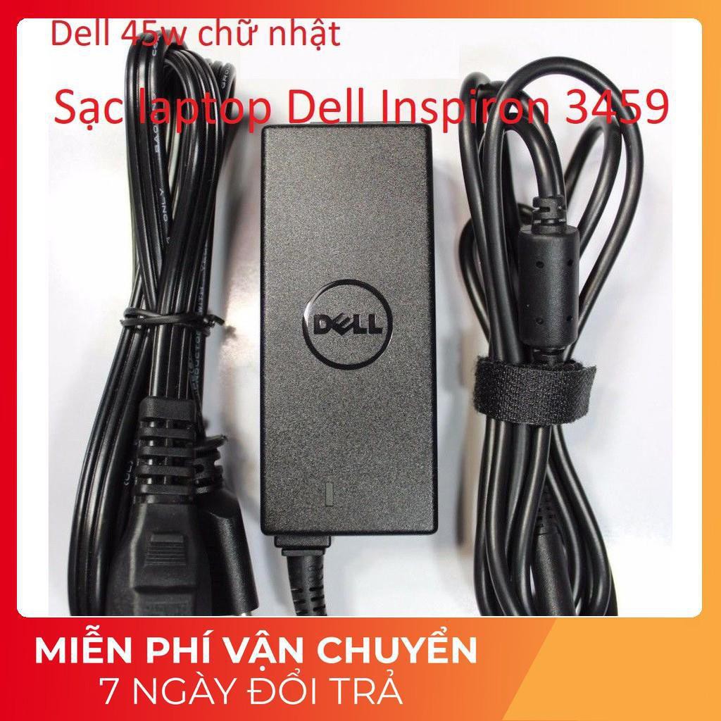 ⚡️[Sạc zin] Sạc laptop Dell Inspiron 3459 19.5V - 2.31A - 3.34A - 45W - 65W Chân kim nhỏ 4.5 x 3.0 mm