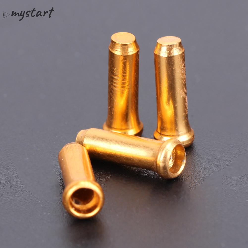 Set 50 Đầu Bọc Dây Phanh Xe Đạp Bằng Nhôm