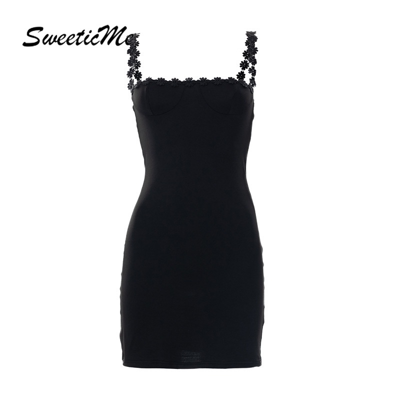 Đầm Ren Hai Dây Dáng Ôm Sweeticme   Mới Cho Nữ