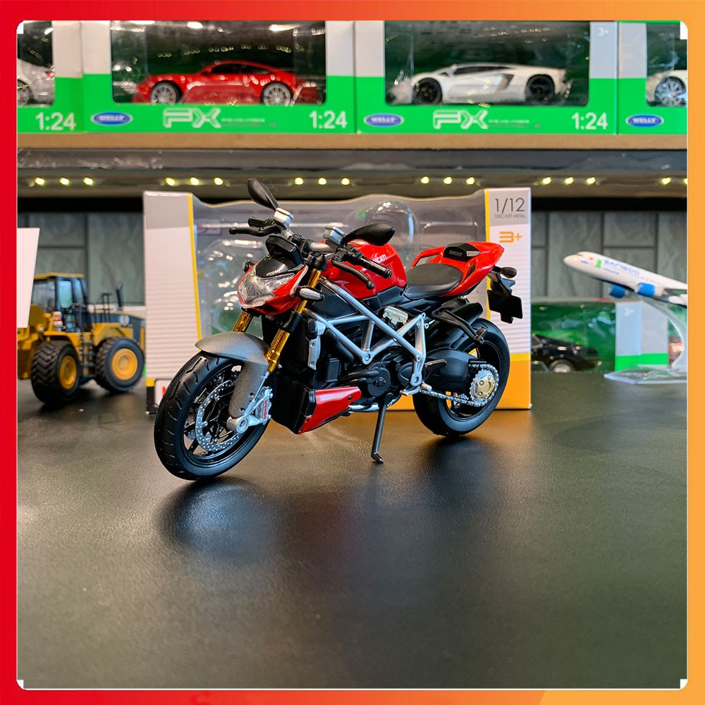 Xe mô hình Ducati Streetfighter S tỉ lệ 1:12 Maisto