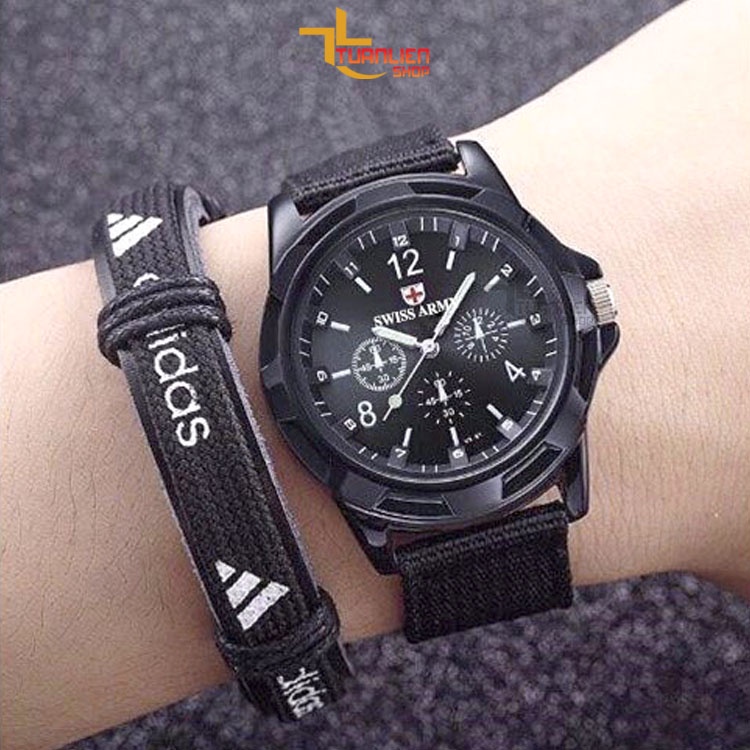 ĐỒNG HỒ NAM NỮ GEMIUS ARMY DÂY VẢI QUÂN ĐỘI CỰC ĐẸP TL896