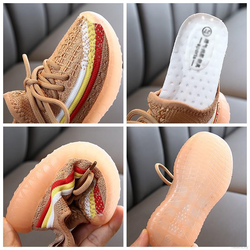 Giày thể thao bằng vải mềm phong cách năng động thời trang Hàn Quốc cho bé