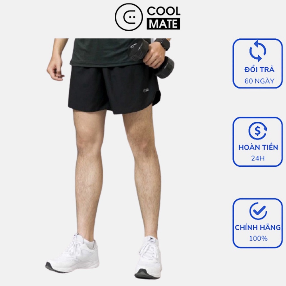 (Hàng Xịn) Quần thể thao nam Maxcool màu ĐEN co dãn, thoải mái thương hiệu Coolmate (ảnh thật)