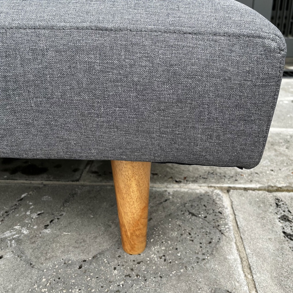 Ghế Sofa Bed Dài 1m8 Có 6 Chân Gỗ Dài 1m8 Nệm Không Lò Xo - Salon Giường Đa Năng