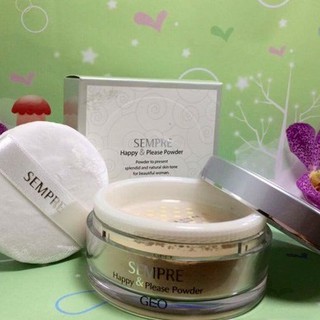 PHẤN PHỦ BỘT GEO - SEMPRE - Happy & Please Powder 25g
