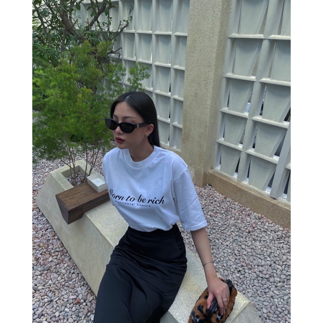 ÁO THUN UNISEX PHENOMENAL - BORN TO BE RICH