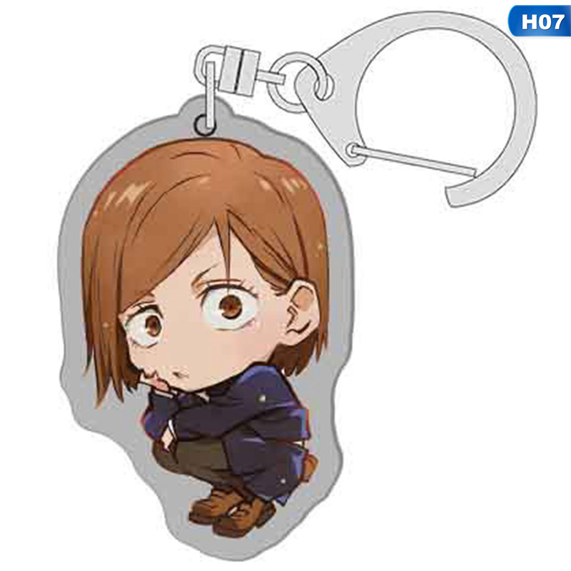 flowersqueen Móc khóa thiết kế hoạt hình Anime Kaisen độc đáo