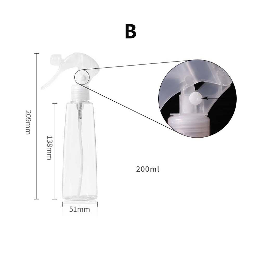 Bình Xịt Nước Tưới Cây / Làm Tóc Bằng Nhựa Áp Suất Cao Chống Rò Rỉ Tiện Dụng