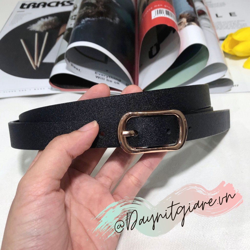 Thắt Lưng Nữ Đơn Giản Bản Nhỏ