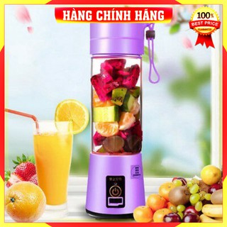 [FreeShip - Loại 1] Máy xay sinh tố cầm tay cup 38 mini dạng cốc say ép hoa quả trái cây